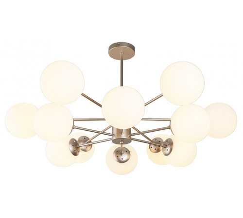 Люстра на штанге Escada 2110/12P Nickel ETHEREAL