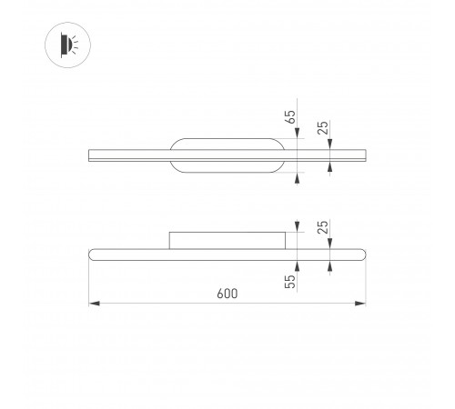 Подсветка для зеркала Arlight 035321 TENERO