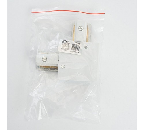 Соединитель угловой L-образный для треков Feron 10359 LD1005