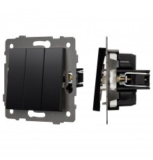 Выключатель трехклавишный без рамки Arlight 49897 SWT