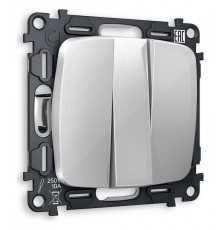 Выключатель трехклавишный без рамки Ambrella Volt MO405010 Quant