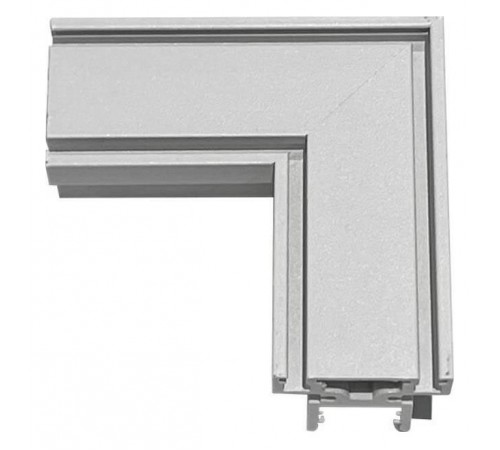 Соединитель угловой L-образный для треков встраиваемых Aployt APL.0185.10.02 Magnetic track 48