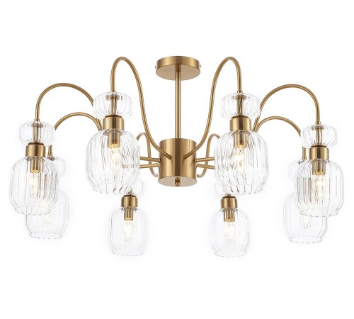 Люстра на штанге Escada 1141/8PL Clear Gloss