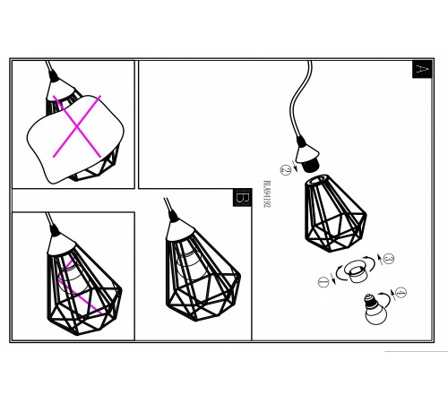 Настольная лампа декоративная Eglo 94192 Tarbes