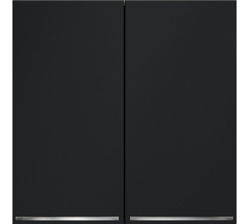 Выключатель двухклавишный с подсветкой без рамки Voltum VLS020207 S70