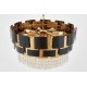 Подвесная люстра LUMINA DECO LDP 7045-600 BK+GD MOLINA