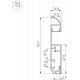 Профиль для плинтусов Arlight 046390 ARH-PLINTUS