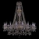 Подвесная люстра Bohemia Ivele Crystal 1411/16/400/XL-115/G 1411