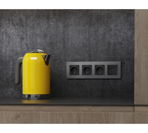 Рамка на 1 пост Ambrella Volt AF250651 Qubi