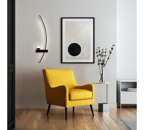 Бра Escada 10220/2LED Black R Ray