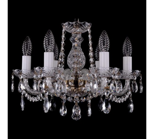 Подвесная люстра Bohemia Ivele Crystal 1402/6/141/Pa 1402