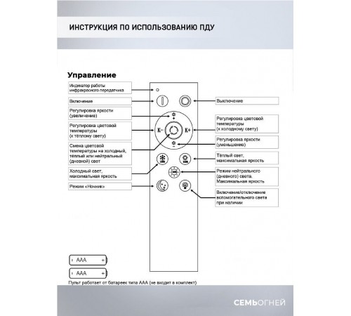 Потолочная люстра Seven Fires  Lorens