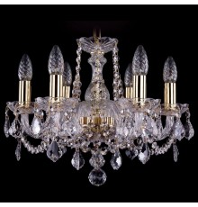 Подвесная люстра Bohemia Ivele Crystal 1402/6/141/G/Leafs 1402