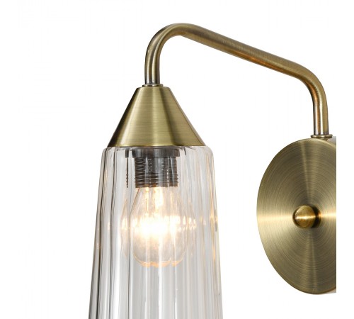 Бра Indigo 13028/1W Brass Campana