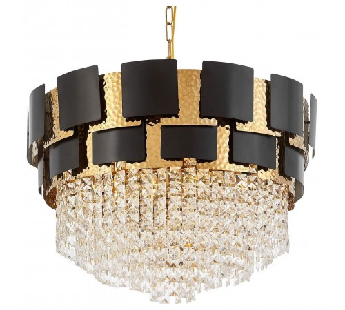 Подвесная люстра LUMINA DECO LDP 7045-600 BK+GD MOLINA