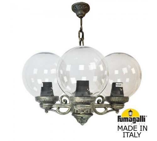 Подвесной светильник Fumagalli G25.120.S30.BXF1R Globe 250