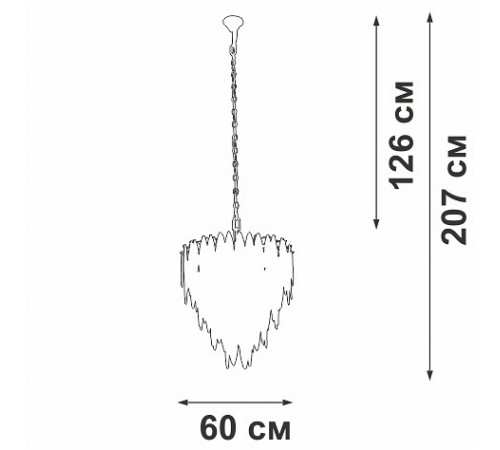Подвесная люстра Vitaluce V5811-8/10 V5811