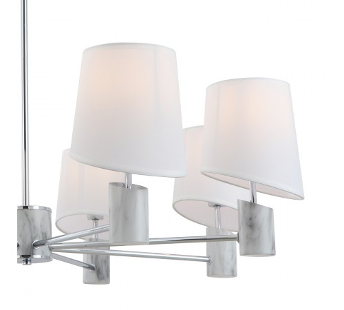 Люстра на штанге Indigo 13034/8R Chrome Sereno