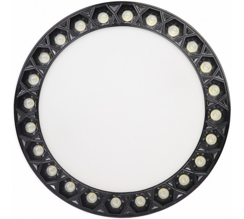 Накладной светильник iLedex Technical 5552-24W-D165-3/4K-WH+BK Mercury