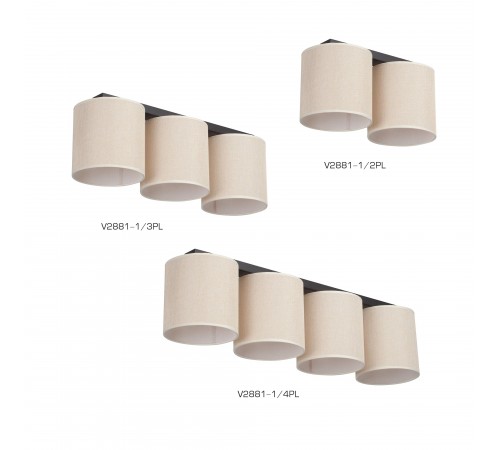 Накладной светильник Vitaluce V2881-1/2PL V2881