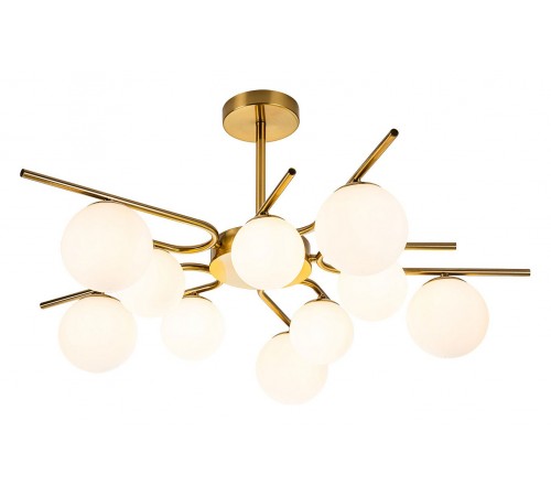 Люстра на штанге Escada 642/10P Brass Sphere