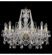 Подвесная люстра Bohemia Ivele Crystal 1411/12/240/G 1411