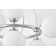 Подвесная люстра LUMINA DECO LDP 6033-9 CHR MARSIADA