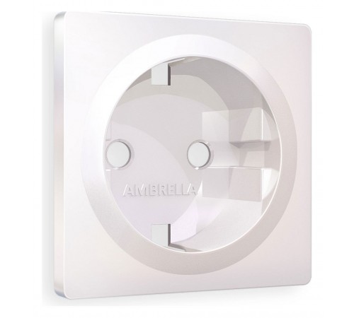Накладка для розетки с заземлением Ambrella Volt AP2060 Quant