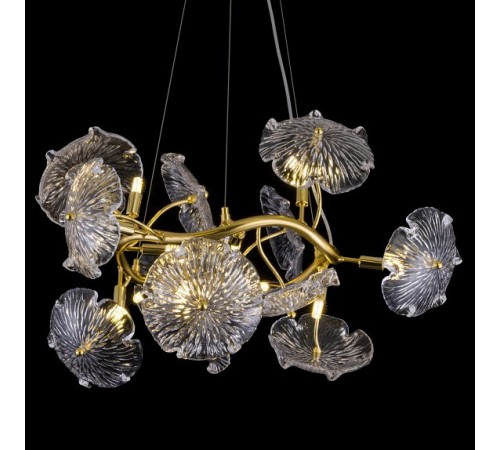 Подвесная люстра iLamp 9070-D600 GD Savage