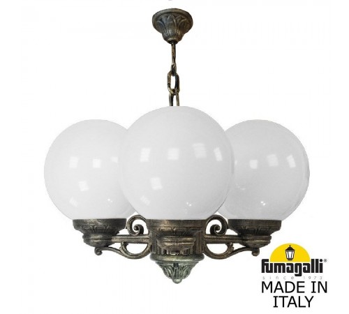 Подвесной светильник Fumagalli G25.120.S30.BYF1R Globe 250