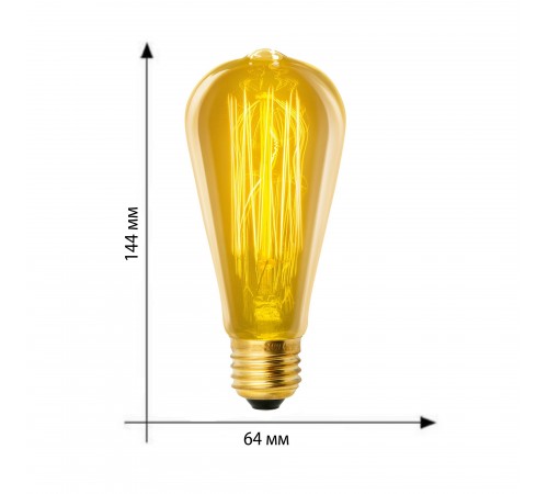 Лампа накаливания Uniel UL-00000482 IL-V