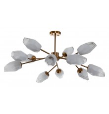 Люстра на штанге Indigo 13003/12C Brass Boccio