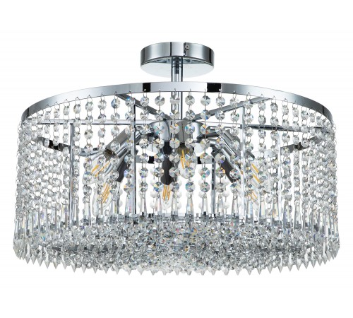 Люстра на штанге Indigo 12005/6С Chrome Sfarzo