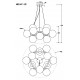 Подвесная люстра MyFar MR1947-12P Aerton