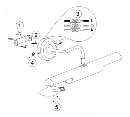Подсветка для картины Globo 4405 Picture