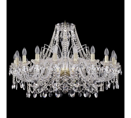 Подвесная люстра Bohemia Ivele Crystal 1411/20/360/G 1411