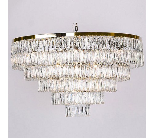 Подвесная люстра Newport 10129+17/C gold 10120