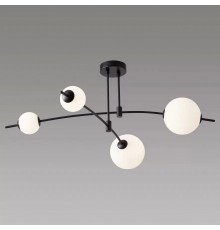 Люстра на штанге iLedex 6827-4 BK+WH Epical