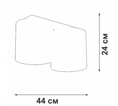 Накладной светильник Vitaluce V2881-1/2PL V2881