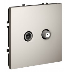 ТВ-розетка и SAT-розетка оконечная без рамки Voltum VLS060403 S70
