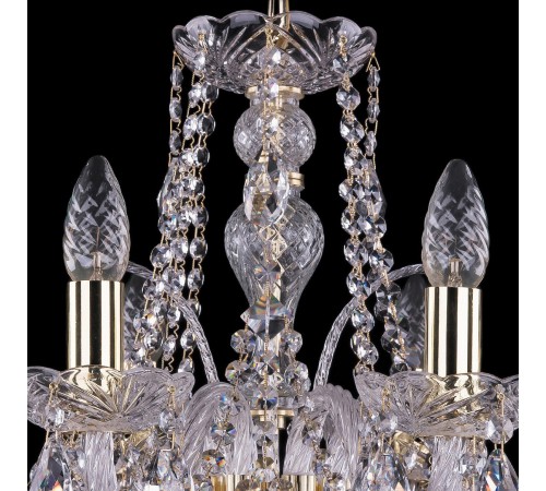 Подвесная люстра Bohemia Ivele Crystal 1411/8/195/G 1411