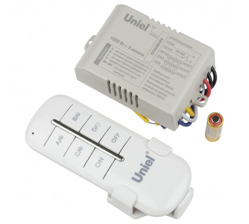 Контроллер с пультом ДУ Uniel UL-00003634 UCH-P005