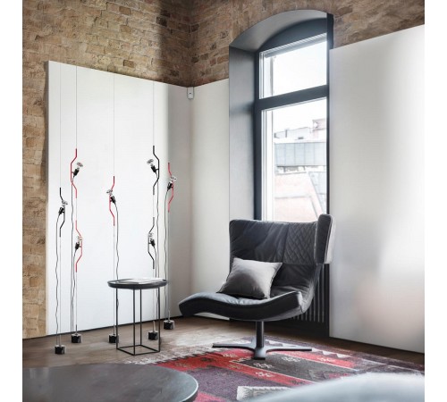 Светильник на растяжке Loft it 10346/1 Red Parentesi