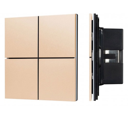 Панель-диммер клавишный встраиваемый Arlight 039665 KNX