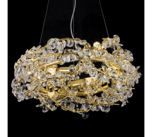 Подвесная люстра iLamp 9065-D600 GD Savage