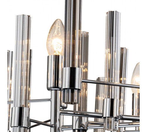Подвесная люстра Indigo 11040/7P Chrome Favara