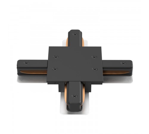 Соединитель X-образный (однофазный) для встраиваемого шинопровода Crystal Lux CLT 0.2211 04 BL