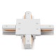 Соединитель X-образный (однофазный) для встраиваемого шинопровода Crystal Lux CLT 0.2211 04 WH