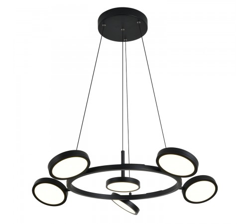 Светильник подвесной Crystal Lux CLT 027C6 D700 BL