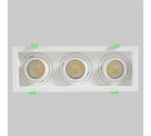 Светильник встроенный Crystal Lux CLT 069C3 WH